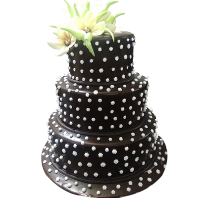 "Designer Grand Choco Cake weight 5 Kgs (3 step) - Click here to View more details about this Product